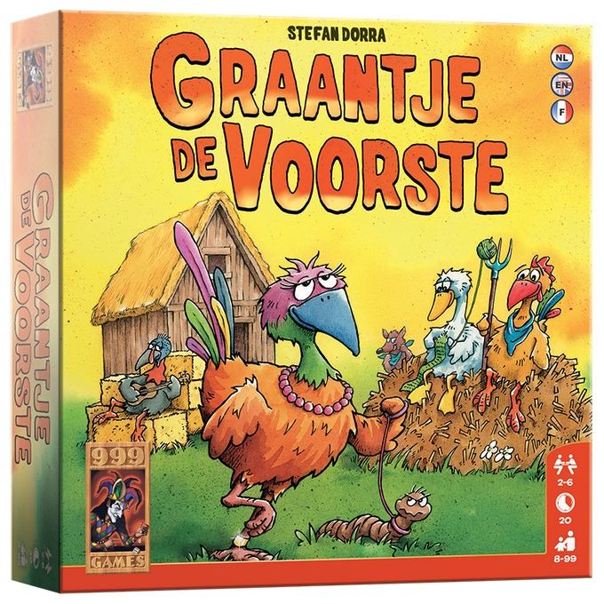 999 Games Graantje de Voorste Kaartspel