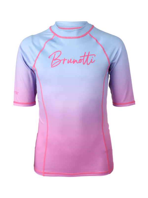 Brunotti Lineas-Gradient Meiden Rashguard
