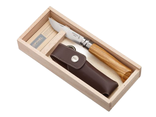 Opinel Giftbox Zakmes N°08 Olive