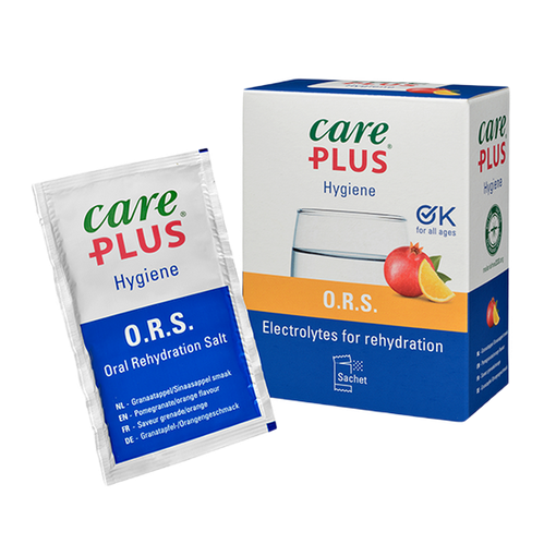 Care Plus Oral Rehydration Salt (O.R.S.) - Granaatappel / Sinaasappel