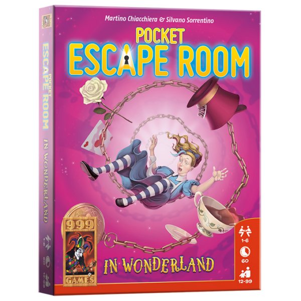 999 Games Pocket Escape Room: in Wonderland