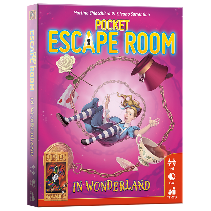 999 Games Pocket Escape Room: in Wonderland