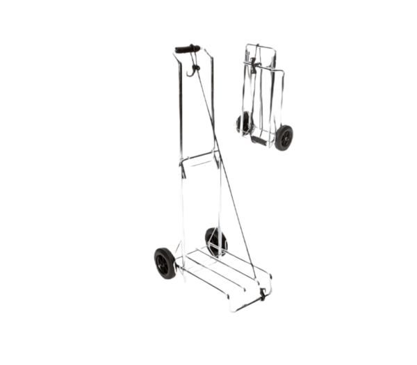 Bo-Camp Bagagetrolley Staal