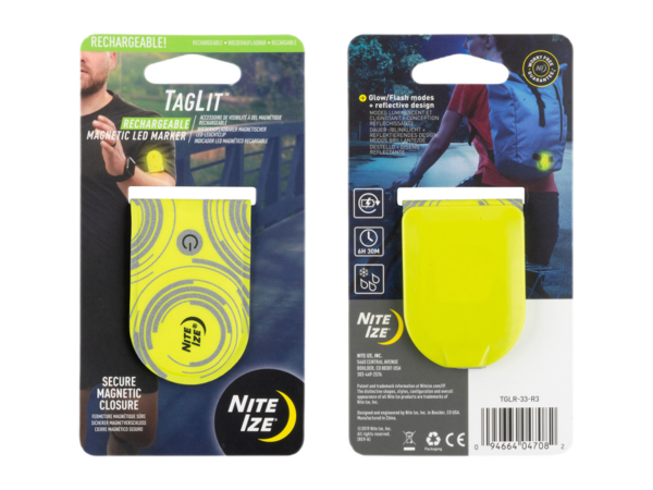 Nite Ize TagLit Oplaadbare Veiligheidslamp