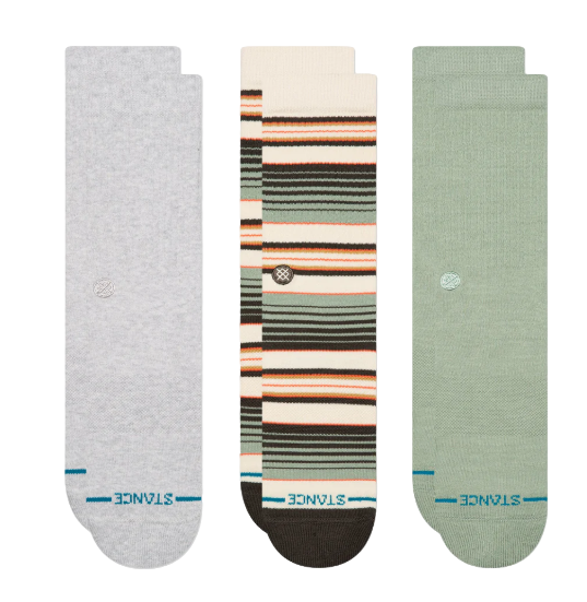 Stance Repeteur Crew Sokken 3-Pack