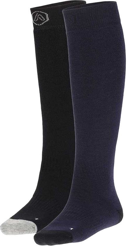 Apollo Ski Socks Plain 2-Pack Skisokken