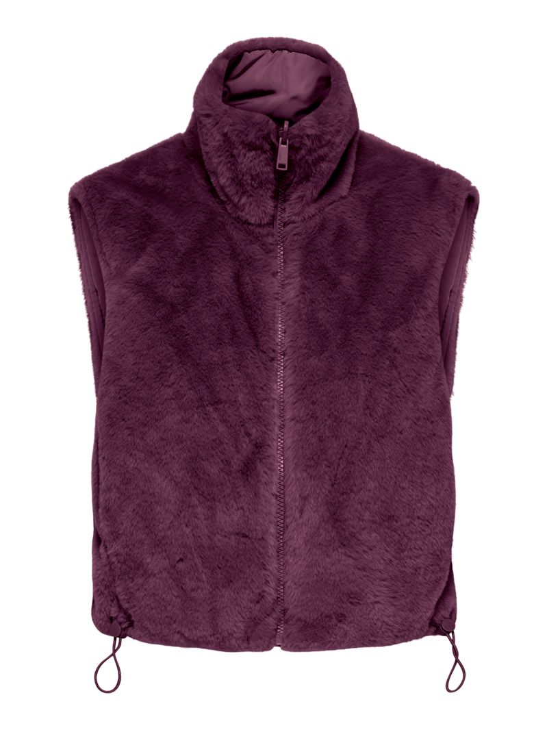 Only Dana Faux Fur Bodywarmer