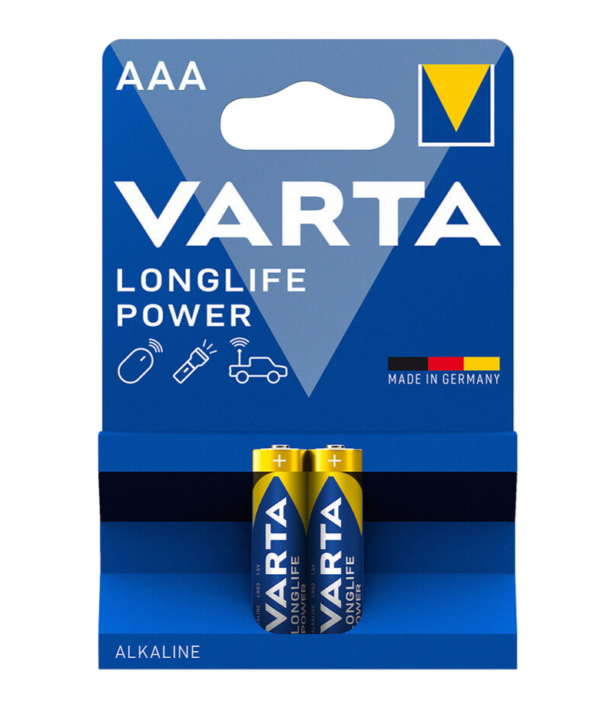 Varta Longlife Power AAA 2-pack Batterijen
