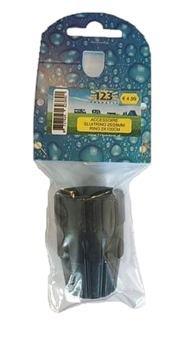 123 Telescopische Steelaansluiting 25/28mm