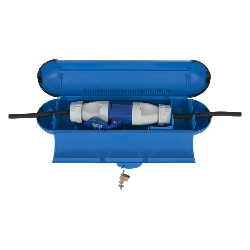 Q-Link CEE Stekkersafe met Hangslot