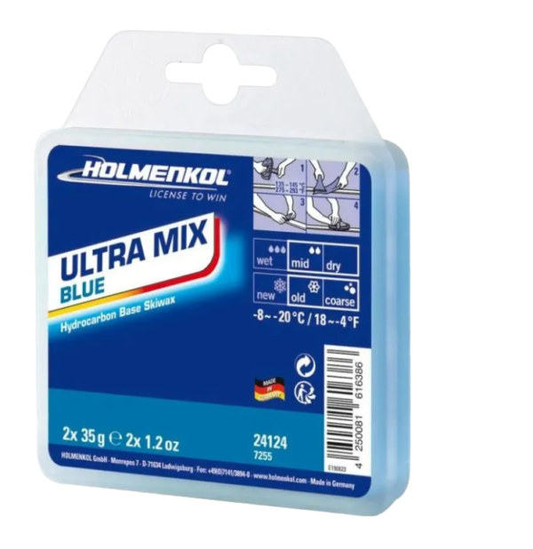 Holmenkol Ultra Mix Blue 2 x 35 gram