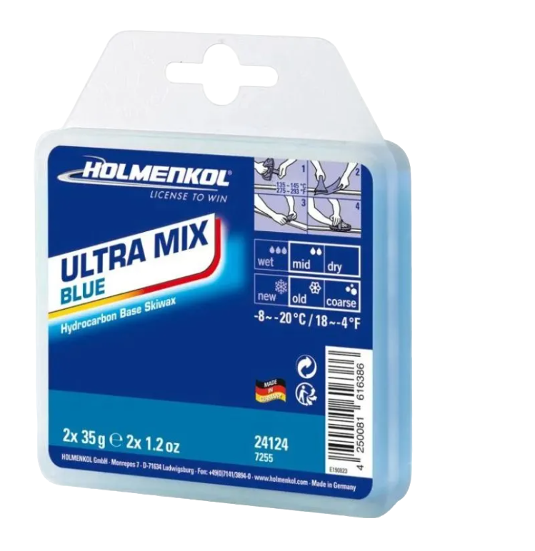 Holmenkol Ultra Mix Blue 2 x 35 gram