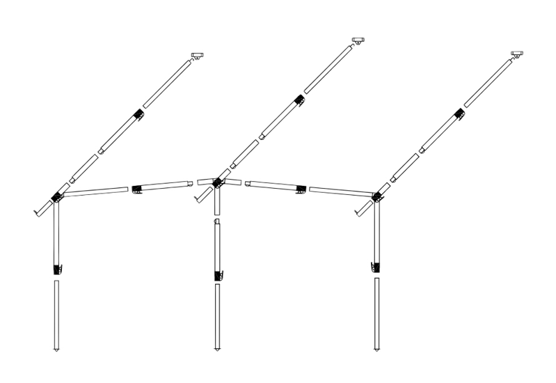 Dorema Frame Voortent Aluminium 28mm diepte 240