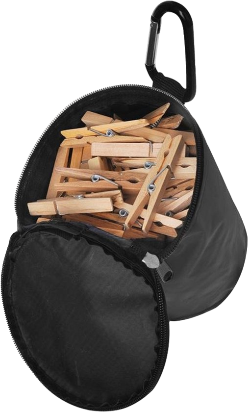 Pro Plus WASKNIJPERZAK MET KARABIJNHAAK