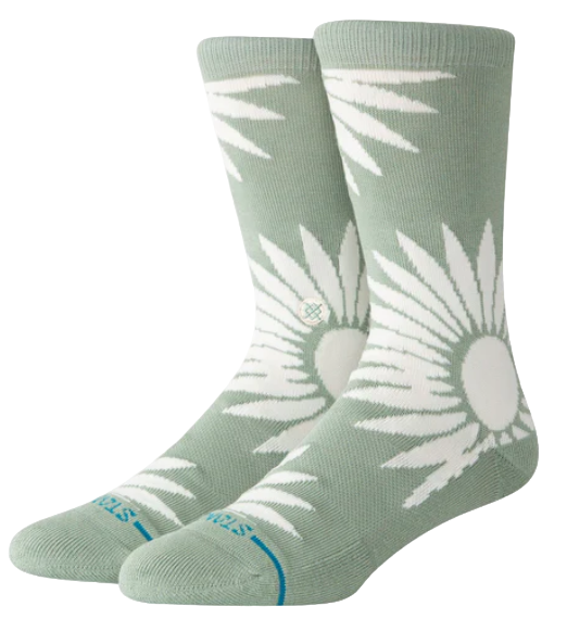 Stance Radial Burst Crew Sokken