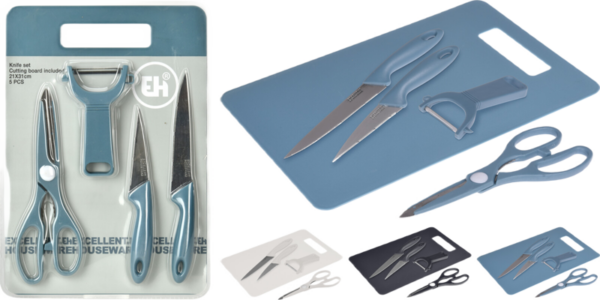 Household Blue Messenset 5dlg