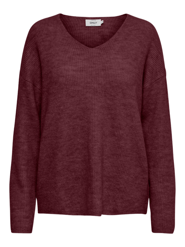 Only Camilla V-hals Trui