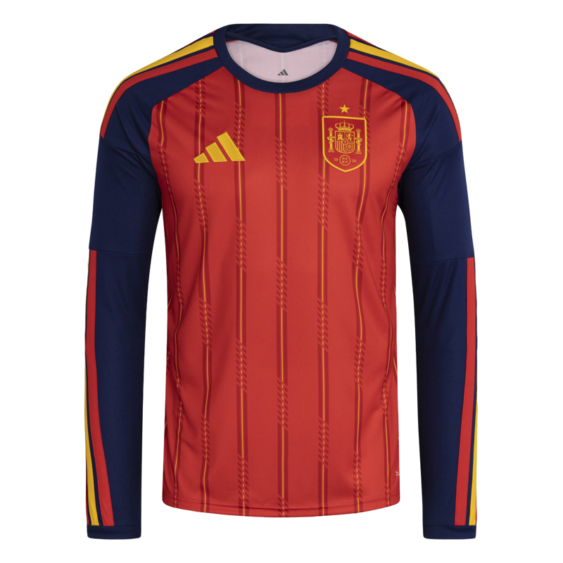 Adidas Spanje Thuisshirt 2026 Lange Mouwen
