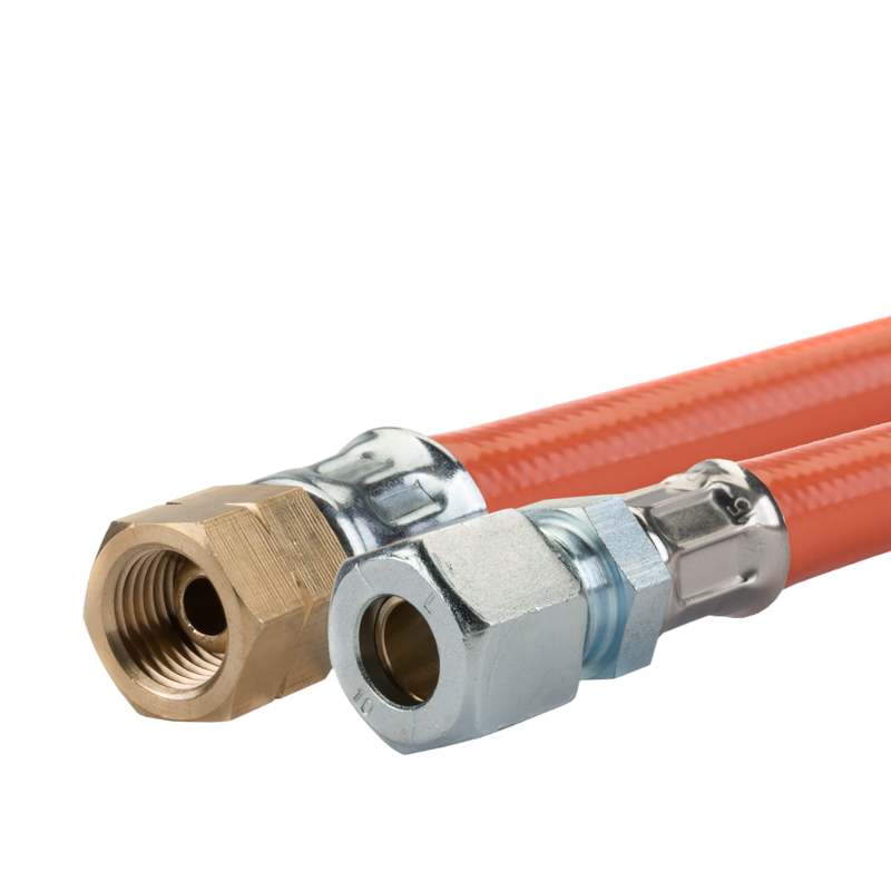 Gimeg Gasslang PVC Knelkoppeling 10 mm 60 cm