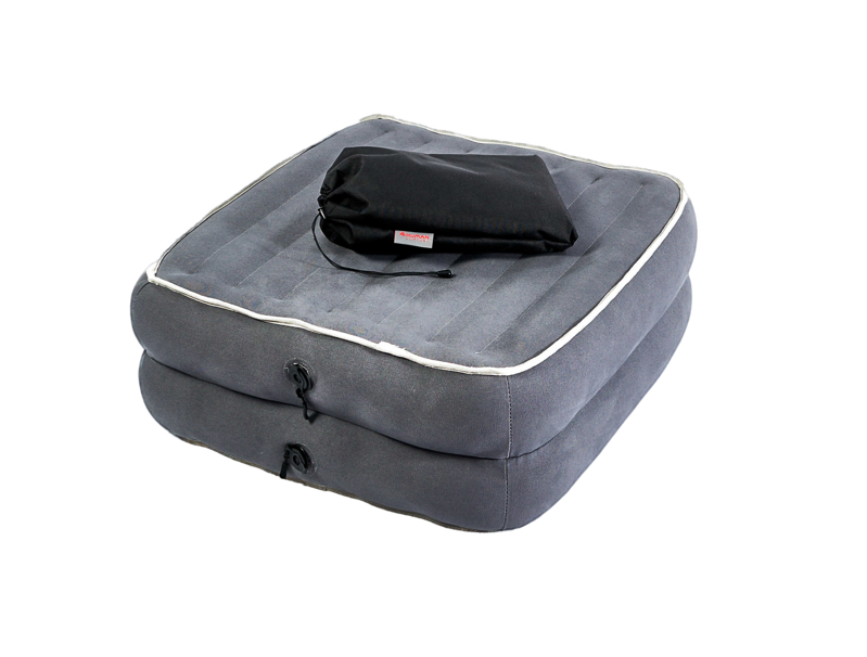 Human Comfort Davron Grey Pouffe XL