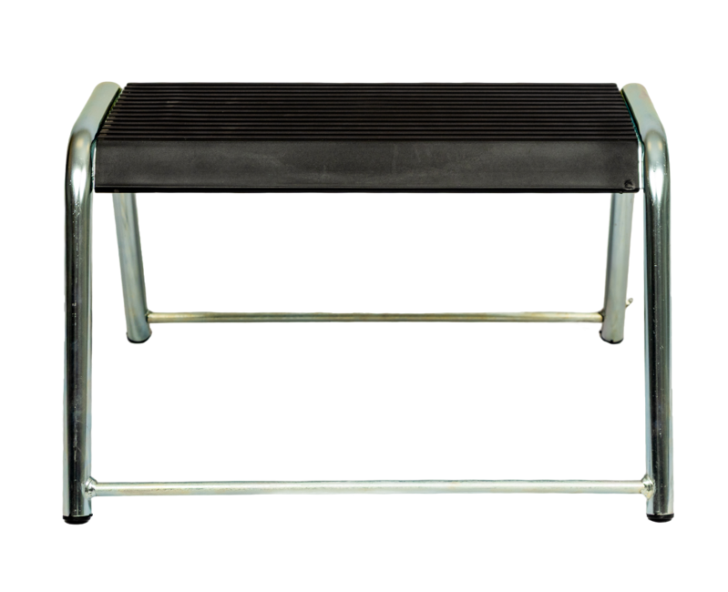 Redwood Enkele opstap staal