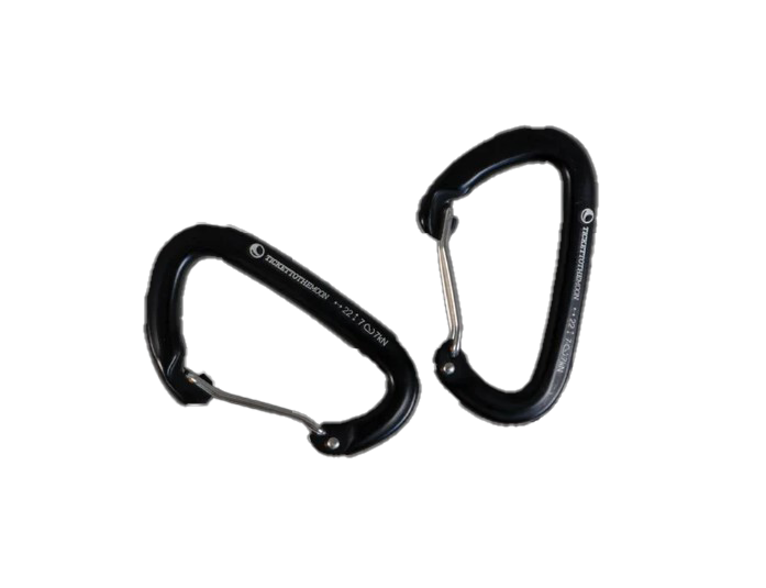 Ticket To The Moon 2x Aluminium carabiner 10kn