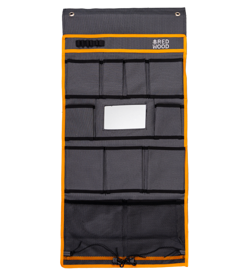 Redwood 12-vaks organizer met spiegel
