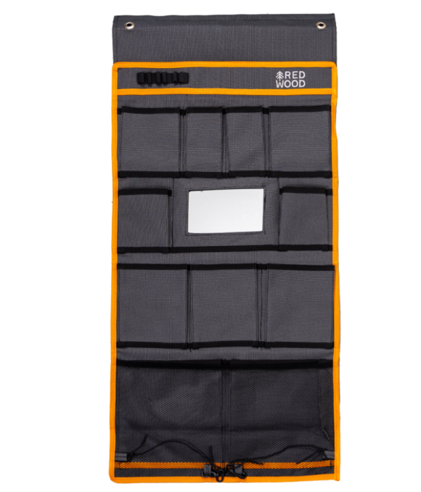 Redwood 12-vaks organizer met spiegel