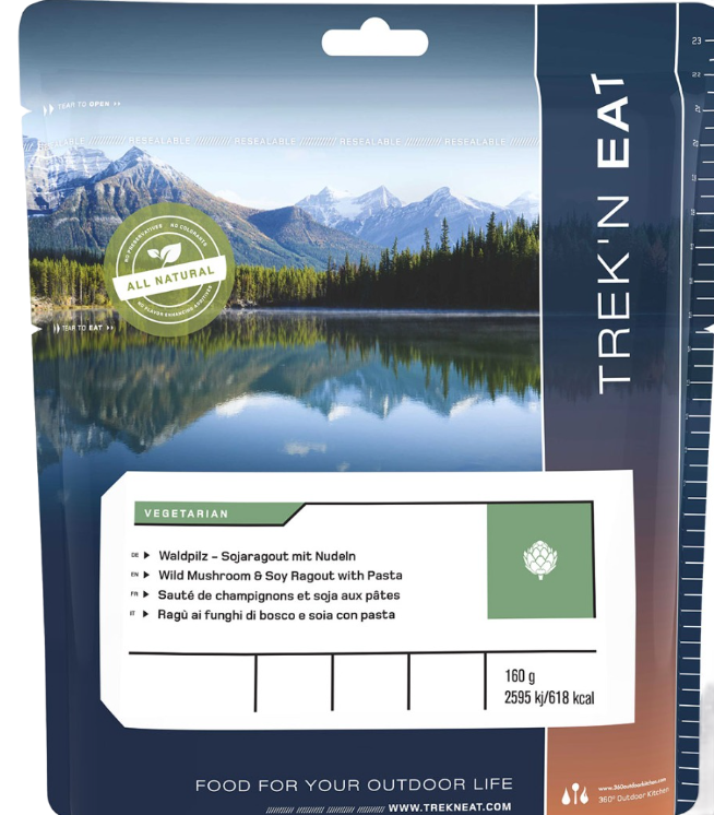 Trek'n Eat Bospaddenstoelen Ragout met Pasta