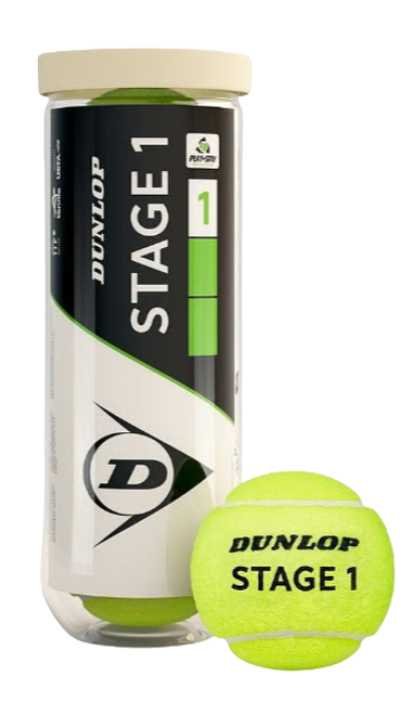 Dunlop Stage 1 Tennisballen