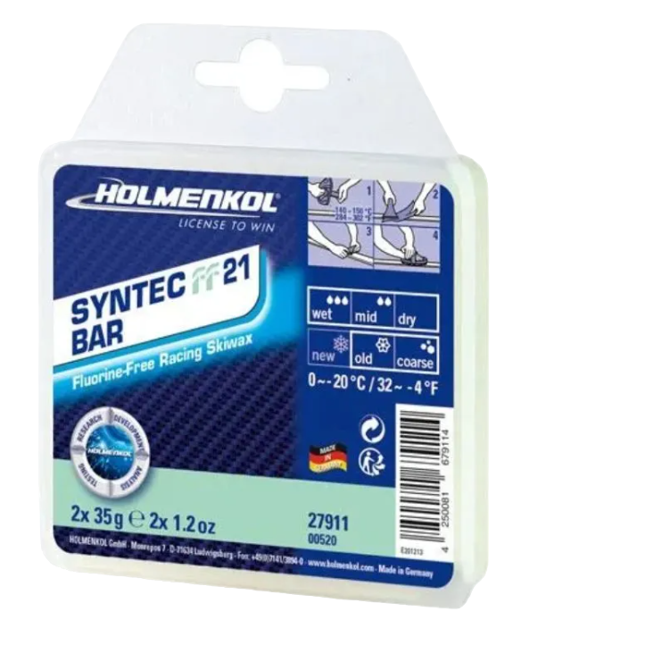 Holmenkol Syntec FF 21 Bar 2 x 35 gram