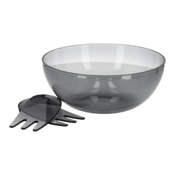 Jens Living ACRYL SALADESCHAAL MET BESTEK SMOKE