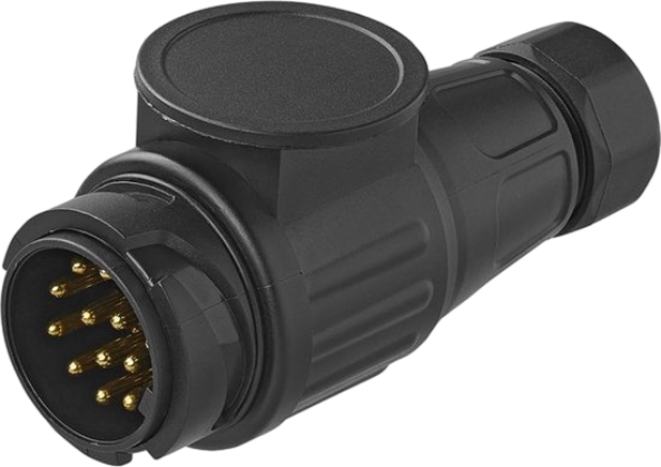 Pro Plus Stekker 13-polig PVC Type Jaeger in Blister