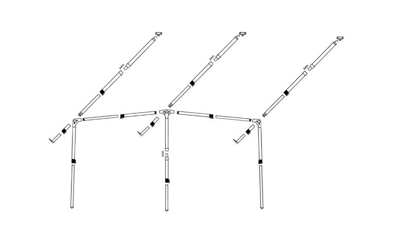 Dorema Frame FTP Fiber diepte 240/270/300