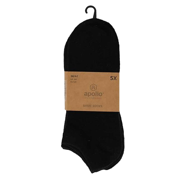 Apollo Sneaker Sokken 5-pak Heren
