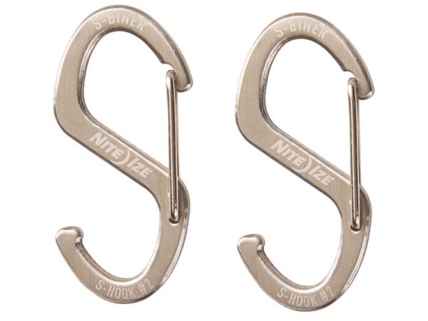 Nite Ize S-Biner Hook N Hold Karabijnhaak 2-Pack