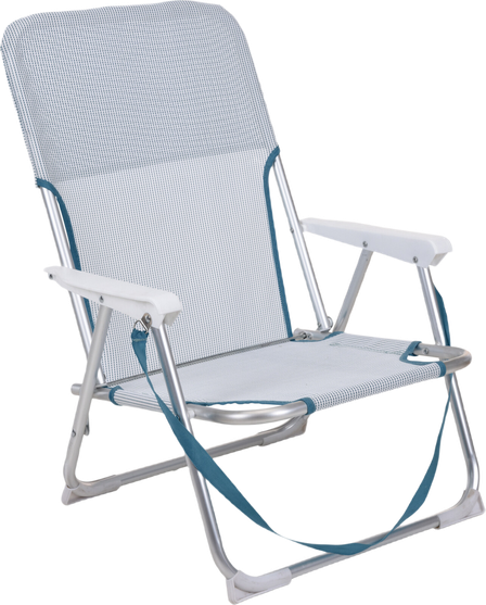 Redcliffs VOUWSTOEL ALU DONKER BLAUW KL