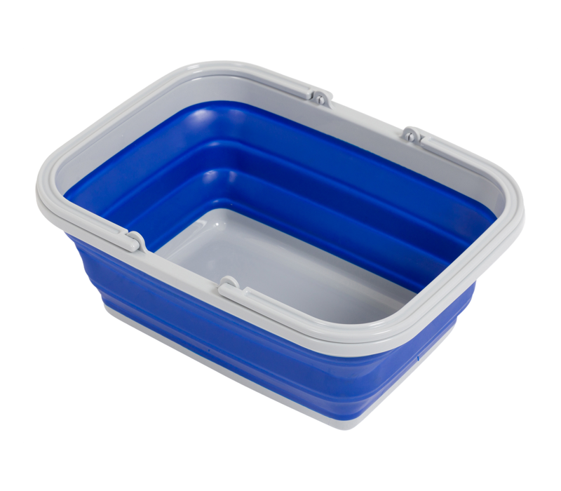 Redwood OPVOUWBARE MAND/WASBAK SMALL GREY/BLUE