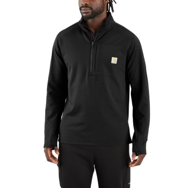 Carhartt Mock Neck Half-Zip T-Shirt
