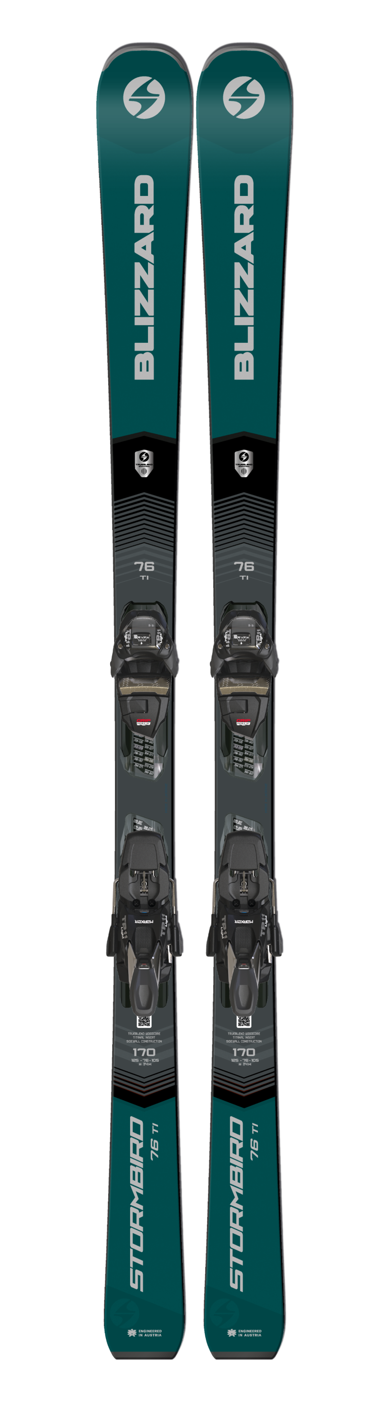 Blizzard Stormbird 76 Ti Ski's + Bindingen