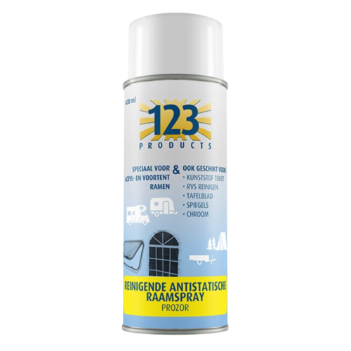 123 Prozor Antistatische Raamspray 400ml