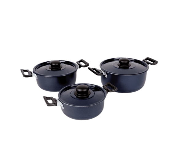 Bo-Camp Rondo Aluminium Pannenset