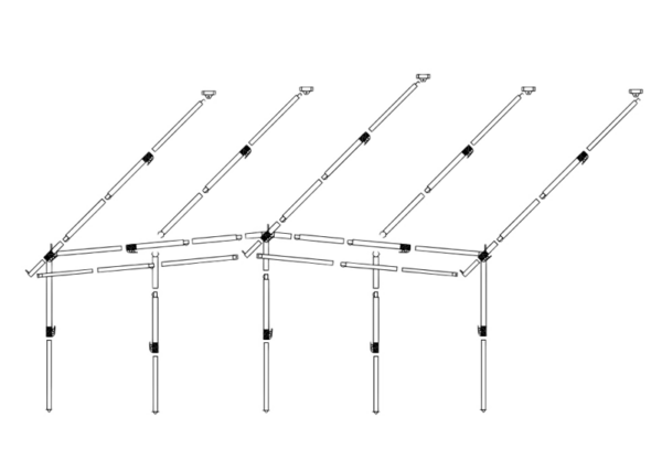 Dorema Frame Voortent President/Smaragd Staal Easygrip 25mm