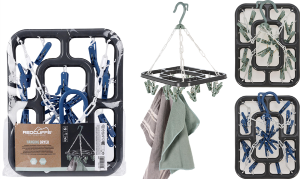 Koopman Washanger met 18 Knijpers