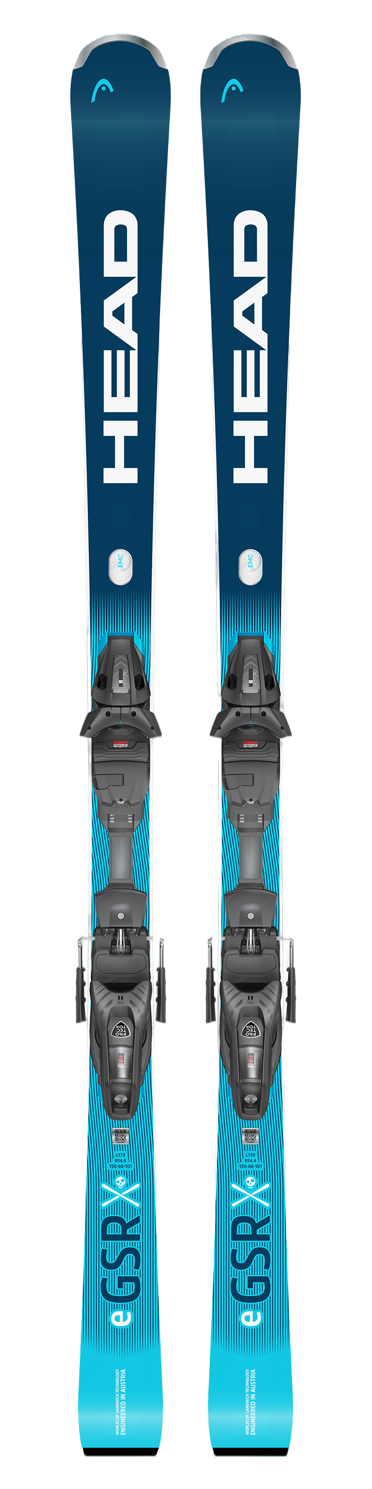 Head Worldcup Rebels e.GSR Ski's + Bindingen