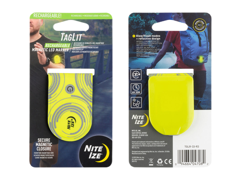 Nite Ize TagLit Oplaadbare Veiligheidslamp