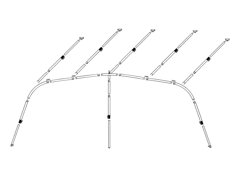 Dorema EasyGrip Frame Staal 28mm Mondial/Porto