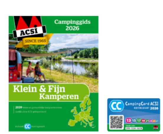 Acsi ACSI Klein & Fijn Kamperen gids 2026