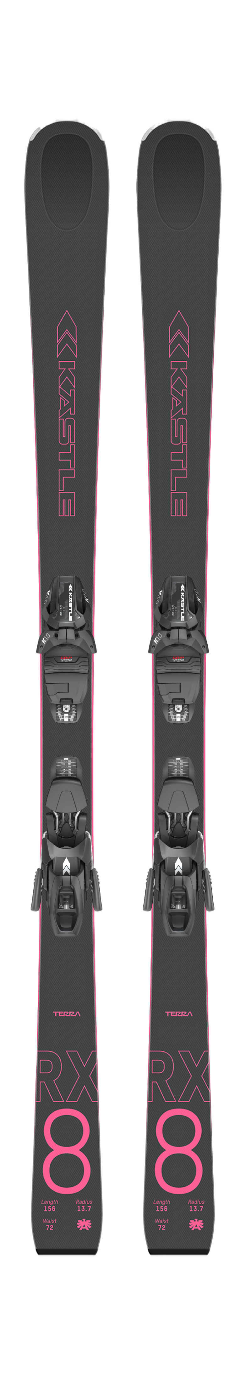Kästle RX8 terra Ski's + Bindingen