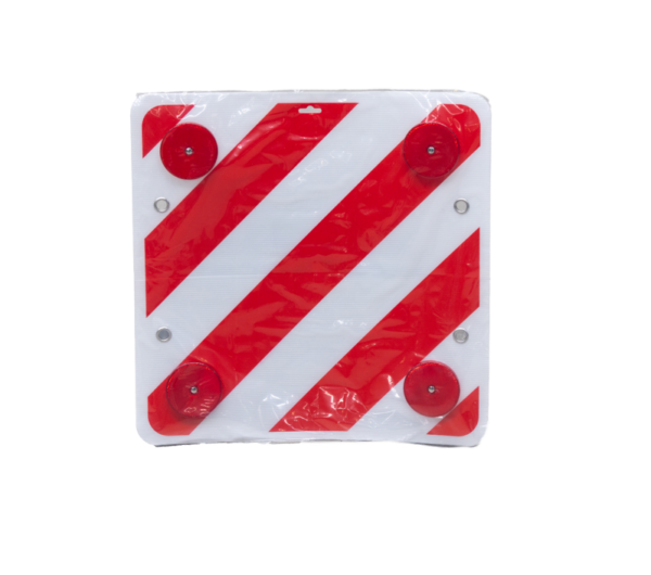 Redwood KUNSTOF MARKERINGSBORD MET REFLECTOREN 50X50CM